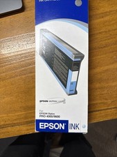 Genuine Epson 220ml Ink T5445 Light Cyan Stylus 4000/9600 FREE SHIP
