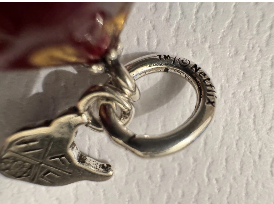 AUTHENTIC PANDORA STRANGER THINGS HELLFIRE CLUB D… - image 4