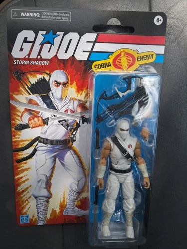 Hasbro G.I.Joe Classified Series Retro Storm Shadow Figure 2022