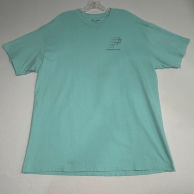 Primitive Skateboarding Graphic T-Shirt Men's XL Teal 100% Cotton