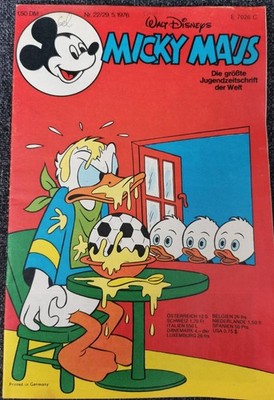 Micky Maus Heft 22 - 29.5.1976 Walt Disneys  Ahörnchen  Mogli