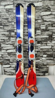 Salomon SNOWBLADE Short Skis 99cm w Salomon adj Bindings w