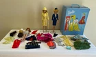 Vintage 1961 Barbie Doll, Case, Clothes, And Accessories 3 Dolls