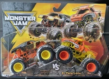 Monster Jam MAX-D XX vs EL TORO LOCO 1:64 2025 New HTF🔥🔥🔥series 33!