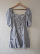 Reformation Paxton Romantic Organic Cotton Mini Dress