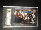1999-00 SkyBox Impact #30 Allen Iverson Autographed CGC Graded JSA 76ers