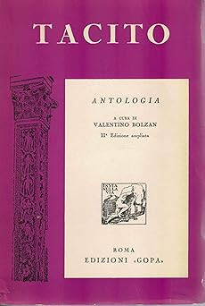 Tacitus - Anthologie [Library Binding] Valentino Bolzan