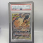 2019 POKEMON SM BLACK STAR PROMO #SM169 FULL ART/EEVEE & SNORLAX GX PSA 10