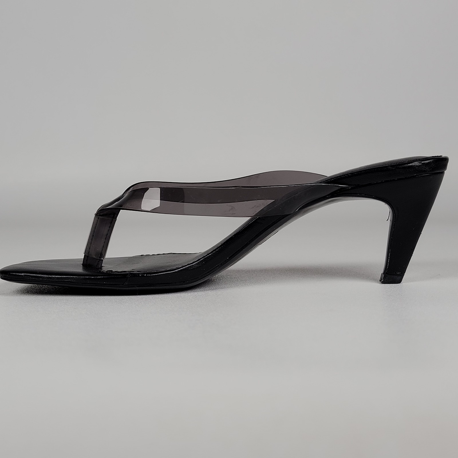 BCBGENERATION BLACK TABINA SQUARE TOE KITTEN HEEL… - image 6