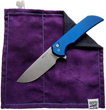 50 WAYS POCKET POCKET HANK Everyday Carry EDC Gear Blue Purple Velvet Timascus