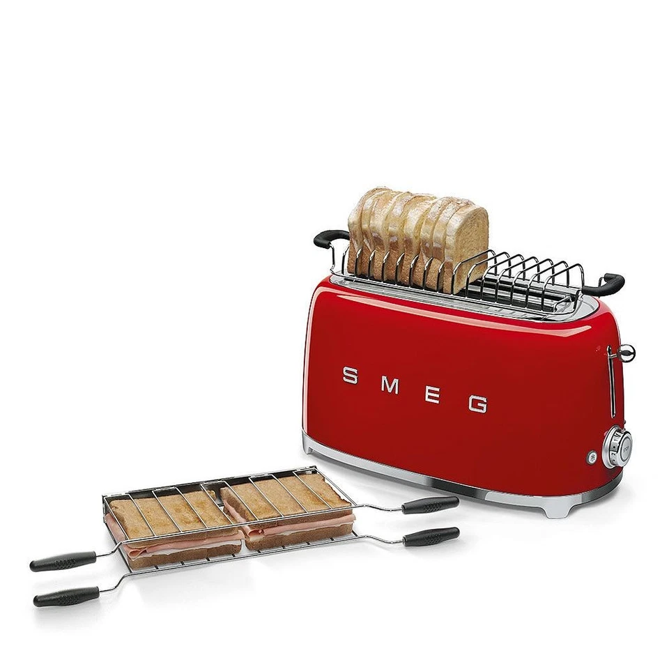 Smeg - 2-Schlitz Toaster lang TSF02 - Designlinie Stil Der 50° Jahre - Bild 3 von 4