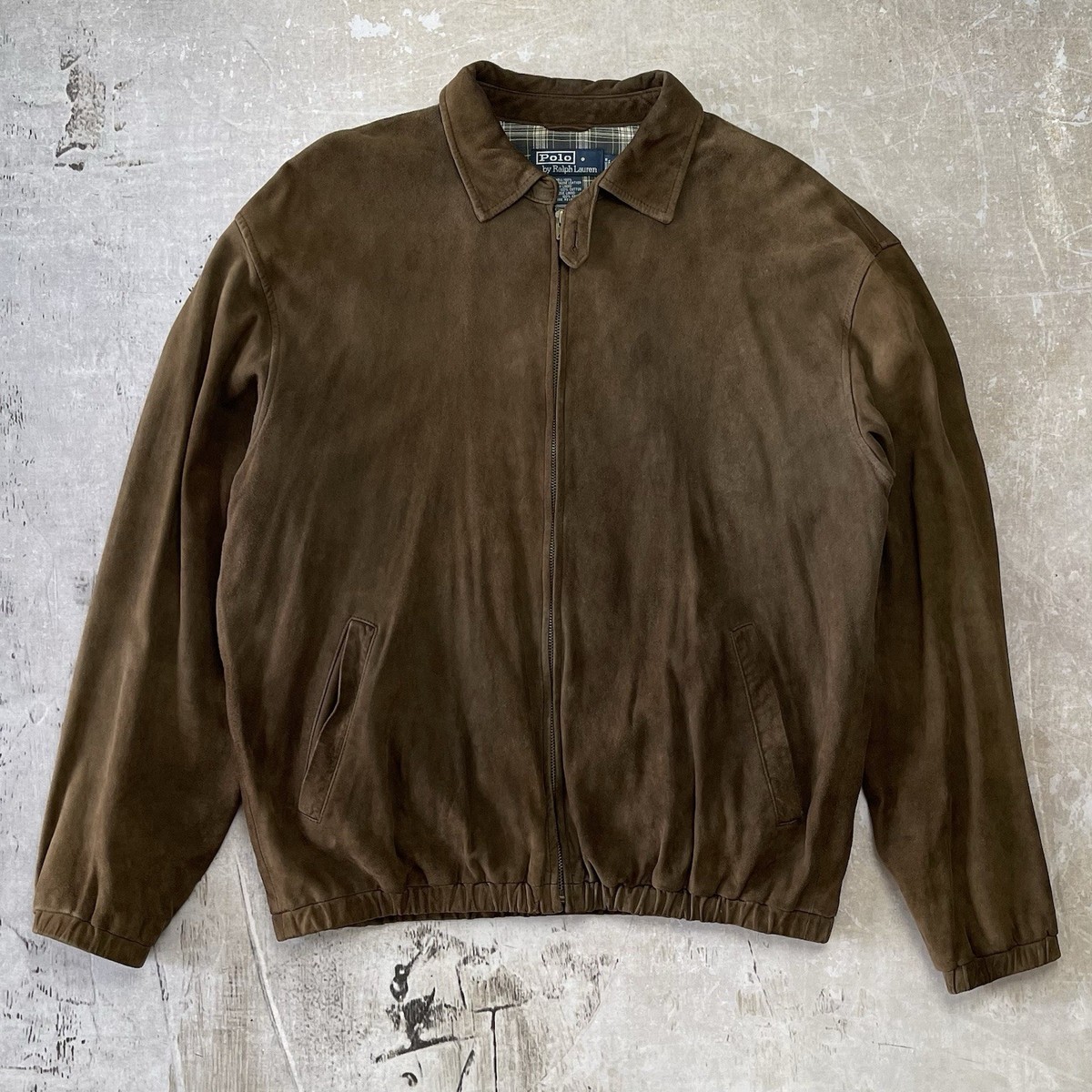ジャケット・アウター 90s Polo Ralph Lauren suede jacket Msize Vintage 90s Polo Ralph Lauren Suede Dad Jacket (size Large