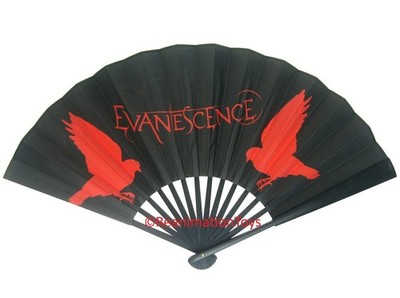 Authentic Evanescence Sanctuary Concert Tour 2026 Souvenir Large Folding Fan New