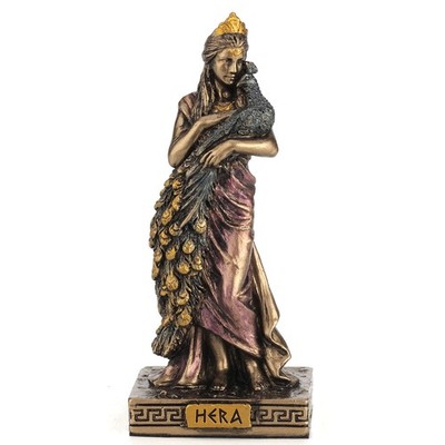 Veronese Design Greek Gods Miniature Figurine (Hera, Bronze)