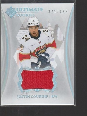 2023-24 UD Ultimate Collection -Rookies Justin Sourdif #130 Jersey /599