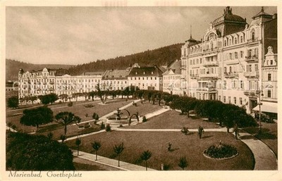 Mariánské Lázně Czech Republic Bohemia Goet