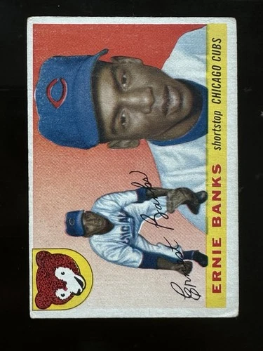 1955 Topps - Ernie Banks #28