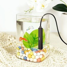 Fish Tank Heating Rod USB Powered Stainless Steel Safe Even Heat Distribution