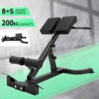 Roman Chair Professional Foldable Hyperextension Bench Commercial Gym Quality