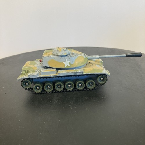 Corgi Toys M60 A1 Medium Tank Made in HK Diecast Been in some battles B33 - Picture 3 of 7