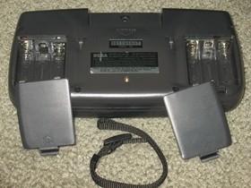 Sega Game Gear Set: Console, TV Tuner, Case, Battery Pack, Power Supply, 2 Games