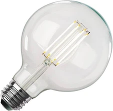Feit  G40100/927CA/FIL G40 Electric Dimmable LED Glass Vintage Edison Light Bulb