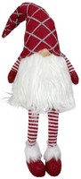 Wichtel Gnom Rot Mit Led Licht Adventsdekoration Weihnachten 65 Cm Kantenhocker