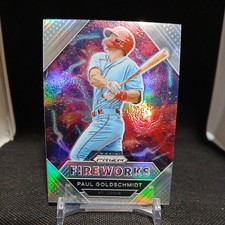 2021 Panini Prizm - Paul Goldschmidt - Fireworks Prizm Insert #FW8
