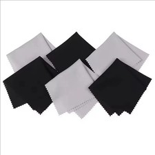 10Pc Ultra-fine Fiber Eyeglass Cloth Sunglasses Lens Cleaning Cloth Double-sided