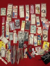 Vintage Huge Lot of Knitting Needles  Crochet Hooks  More over 100  s NEW  Use