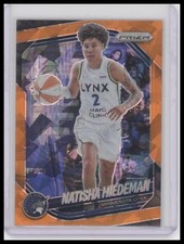 2025 Panini Prizm WNBA #53 Natisha Hiedeman Ice Orange Prizms