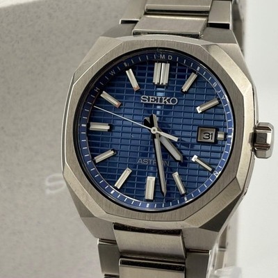 Seiko Astron SBXY061 Blue Titanium, , with Box