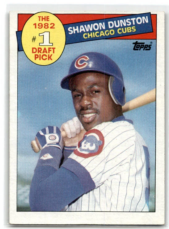 Shawon Dunston trading card