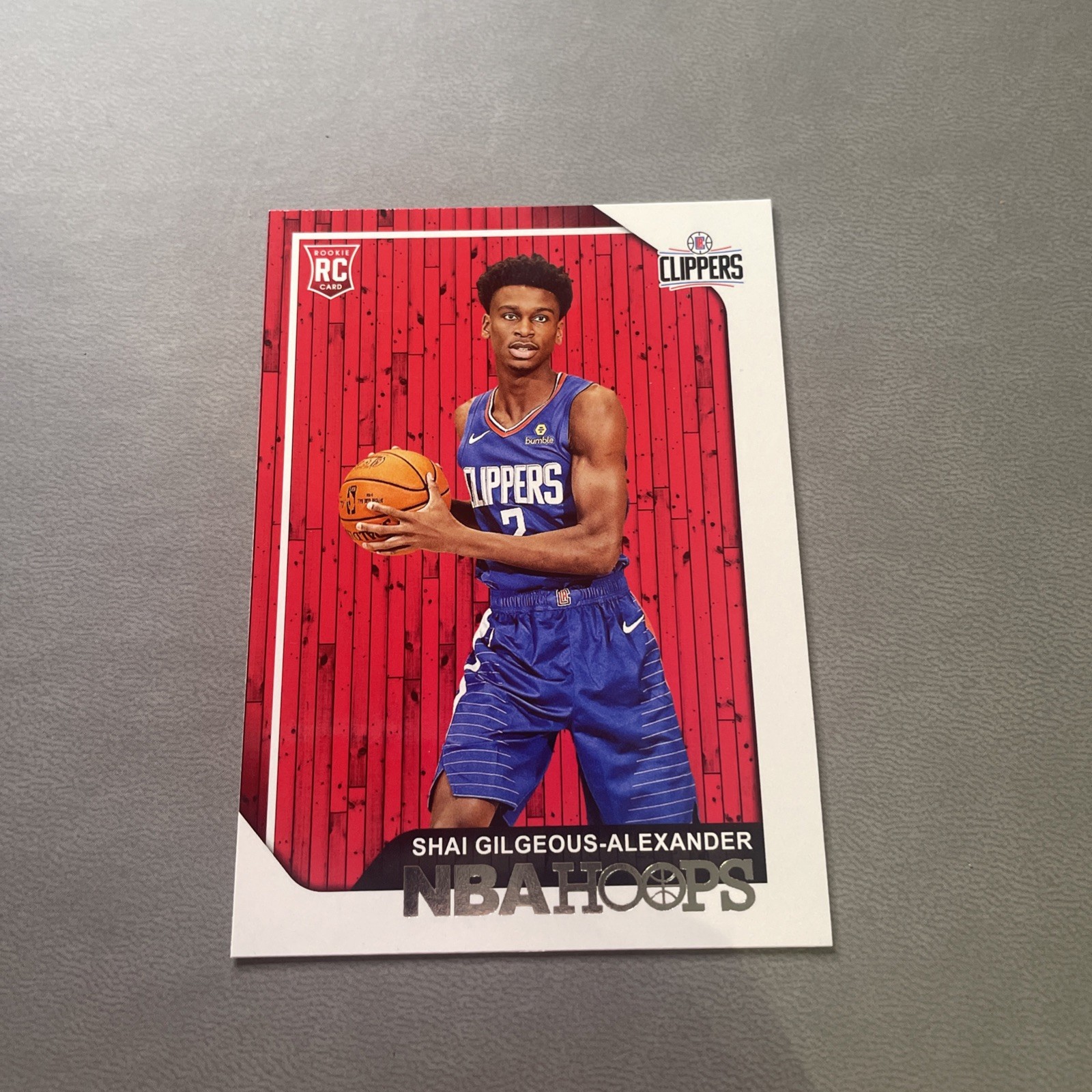 2018-19 Shai Gilgeous-Alexander NBA HOOPS Rookie RC #262 (Rookie Card)