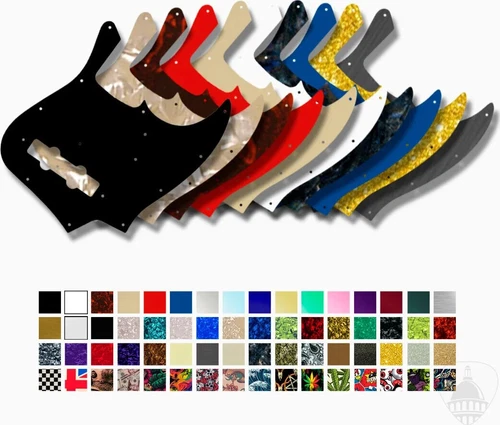 WD Custom Pickguard For Fender Vintage 1962-1964 Jazz Bass