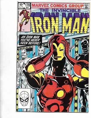 Iron man #170, 1983, 9.8, NEAR MINT/MINT, Stan Lee era classic