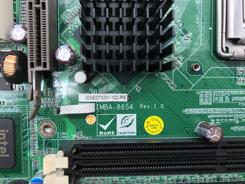 IEI IMBA-8654 REV:1.0 DDR SD-RAM - ATX - CPU - Sockel 775- mit I/O Shield #M2786 - Bild 4 von 5