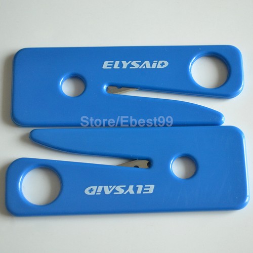 1 pc Seatbelt Cutter Car Emergency Safe Razor Blade Car Seat Belt Knife Blue New - Picture 7 of 8