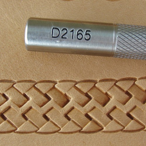 Craftplus de acero inoxidable - sello de borde de triple trenza (herramienta de estampado de cuero) - Imagen 6 de 8