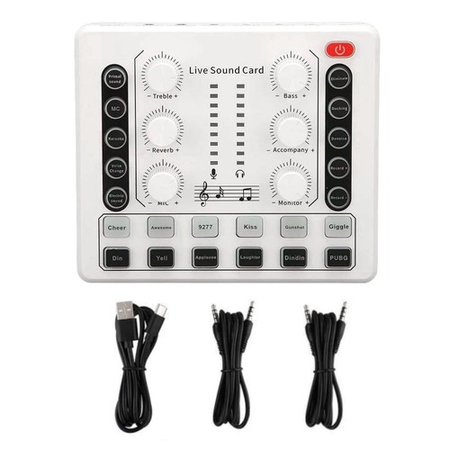 M8 Sound Card Body Professional Audio Equipment Optimized for Live Streaming