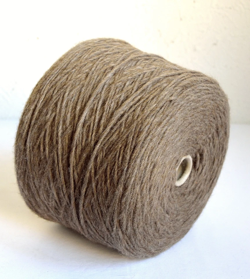 Italian Alpaca - Merino - Viscose Yarns, 2.27 lb / 1030 grams cone - Image 3 of 3