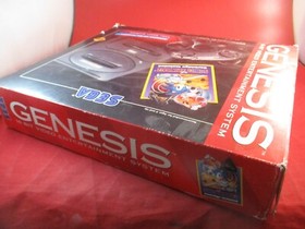 Sega Genesis Model 2 Console w/ Box Controller Cord Sonic Spinball System Manual