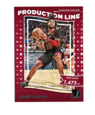 2022-23 Donruss Basketball Darius Garland PRODUCTION LINE #4