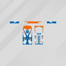 LH STYLE GEL COAT FULL WRAP STICKER KIT FOR UNIPRO STOPWATCH KARTING