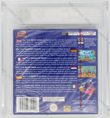 Game Boy Advance – Notice + Carte VIP Kirby & The Amazing Mirror, Bon état