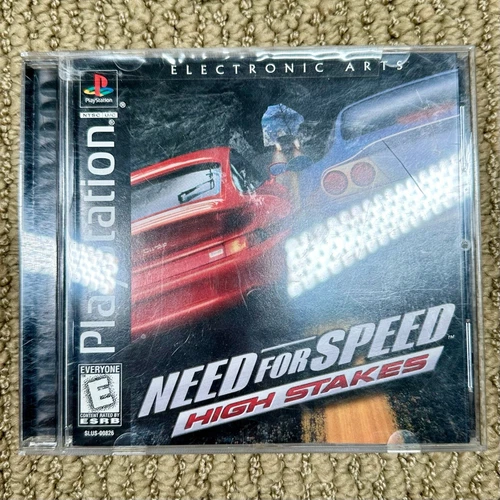 Need For Speed High Stakes Playstation PS1 PREOWNED COMPLETE CIB TESTED