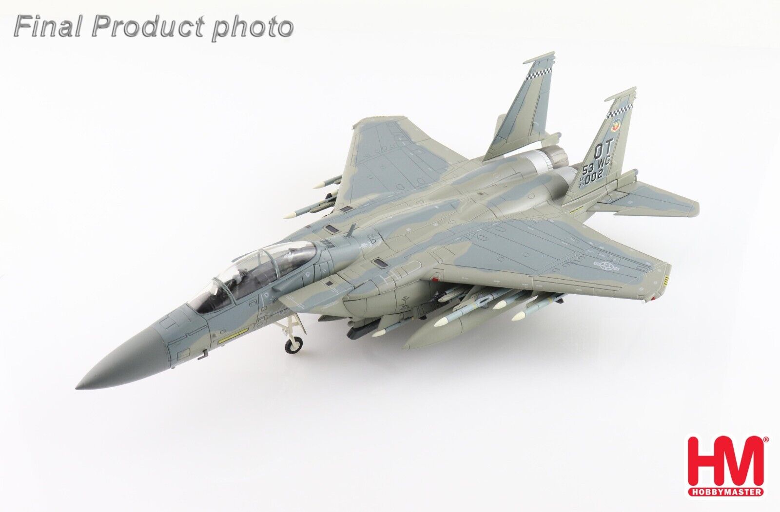 HOBBY MASTER HA4566 1/72 F-15EX EAGLE II 20-0002 53 WG USAF 2002