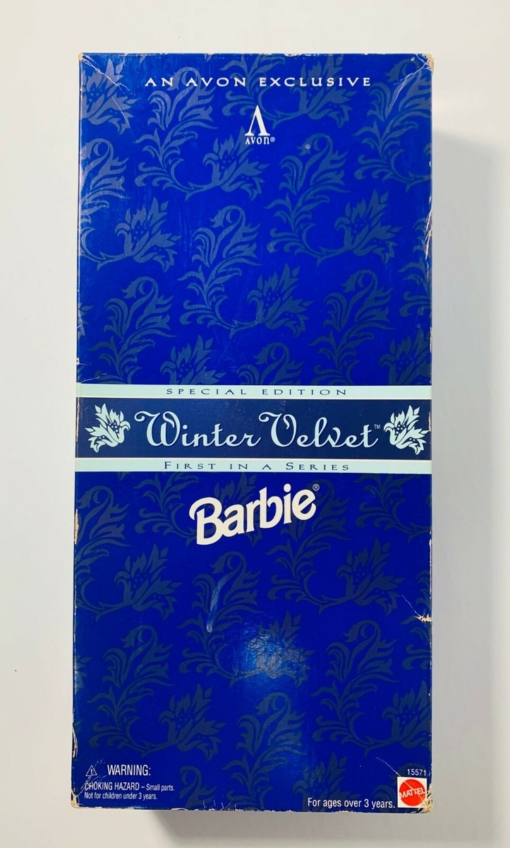 Barbie Dolls AVON WINTER COLLECTION-Velvet 95', Rhapsody 96