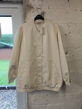 Maeve By Anthropologie Ivory Jacket Coat Size Large Rrp £120