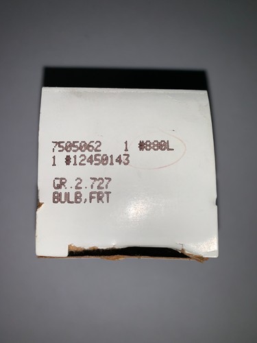 ACDelco GM 12450143 Fog Lamp Bulb - Picture 4 of 4